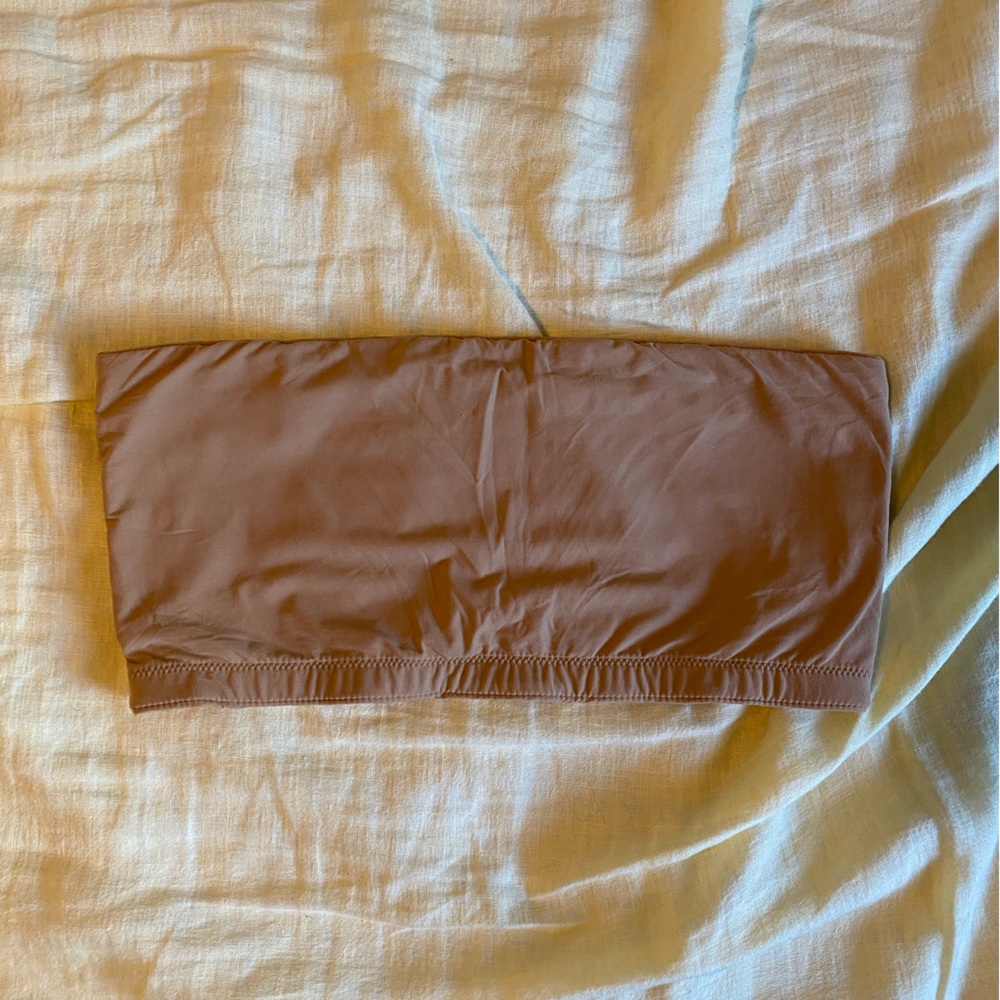 Skims Fits Everybody Bandeau Bralette Stretch Women's Ochre Size: Medium NWOT